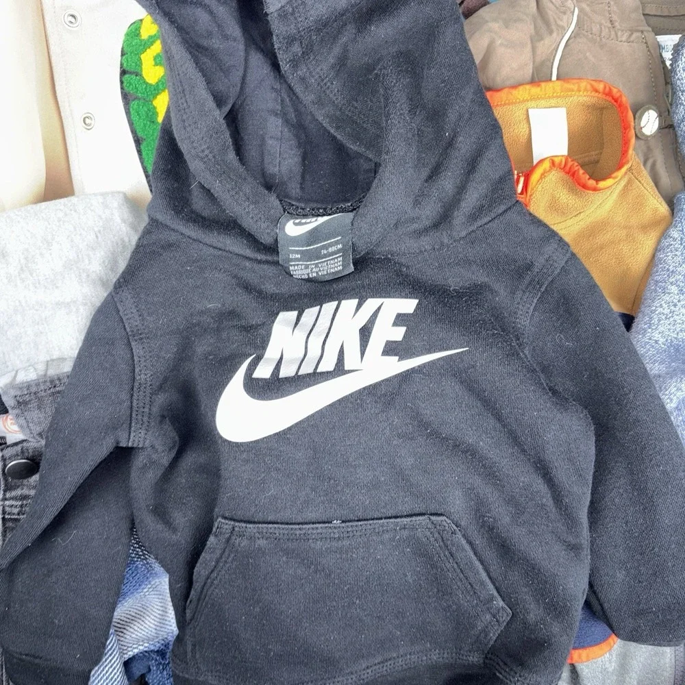 Boys Jackets Size 12M Lot Of 32 Mixed Nike Jordan Reebok Carters Toddler Coats